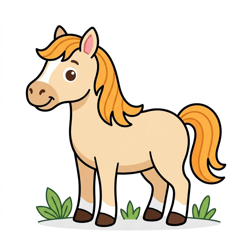 Caballo para Colorear
