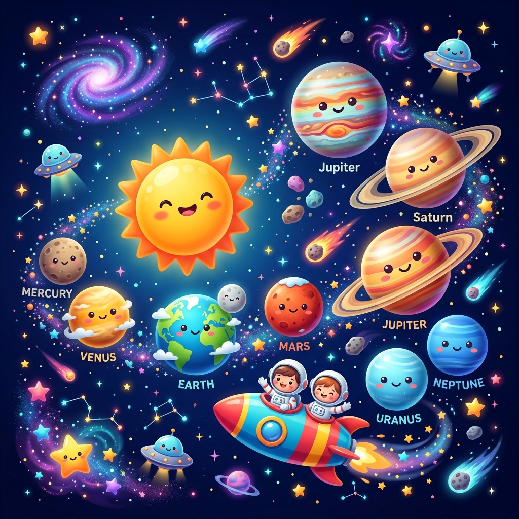 El Espacio y los Planetas - Parte 1