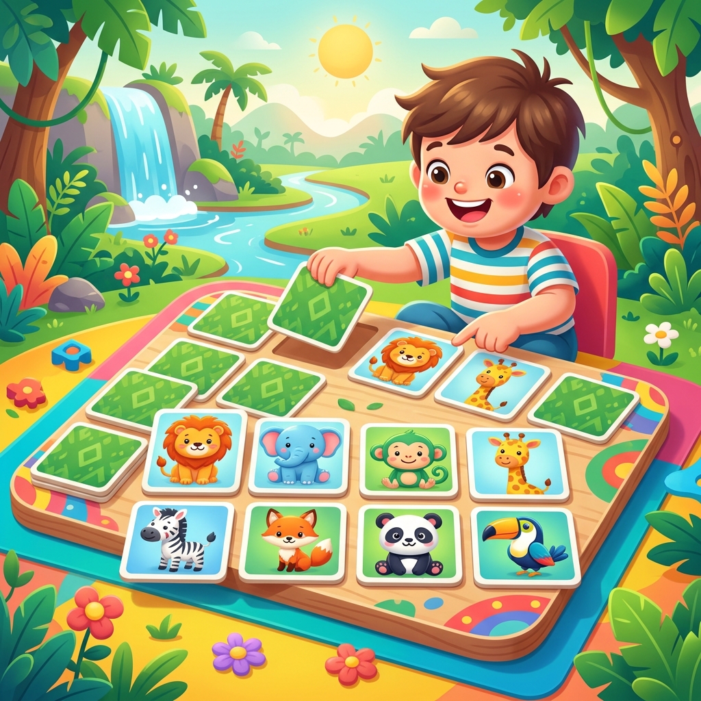 Juego de Memoria de Animales - Parte 1
