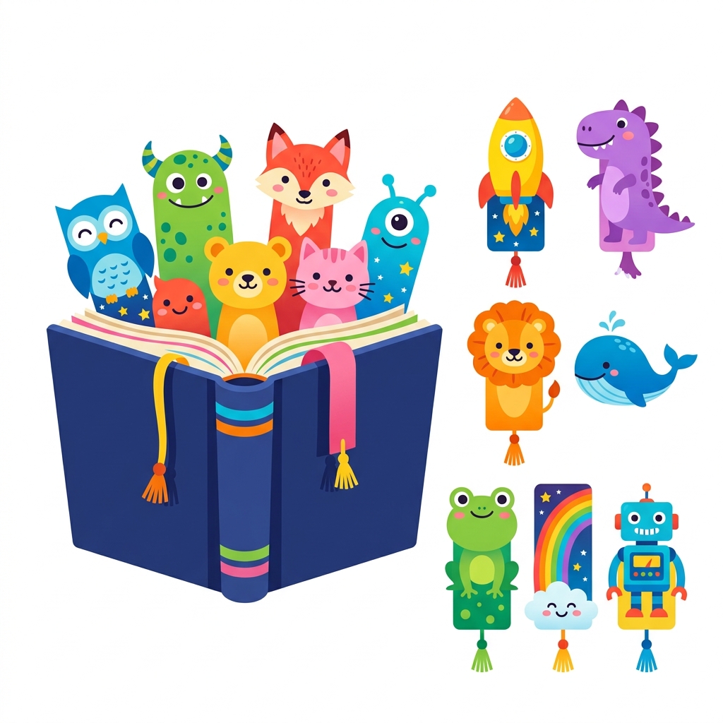 Separadores de Libros Divertidos